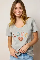 Natural Life Boho Applique Love/Peace