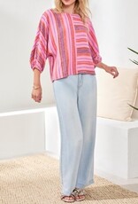 TRIBAL Boho Dolman Sleeve Blouse