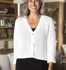 Habitat Clothes to Live In Coastal Crochet Cardigan
