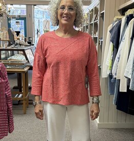 Habitat Clothes to Live In Pasadena Stripe Seamed Top