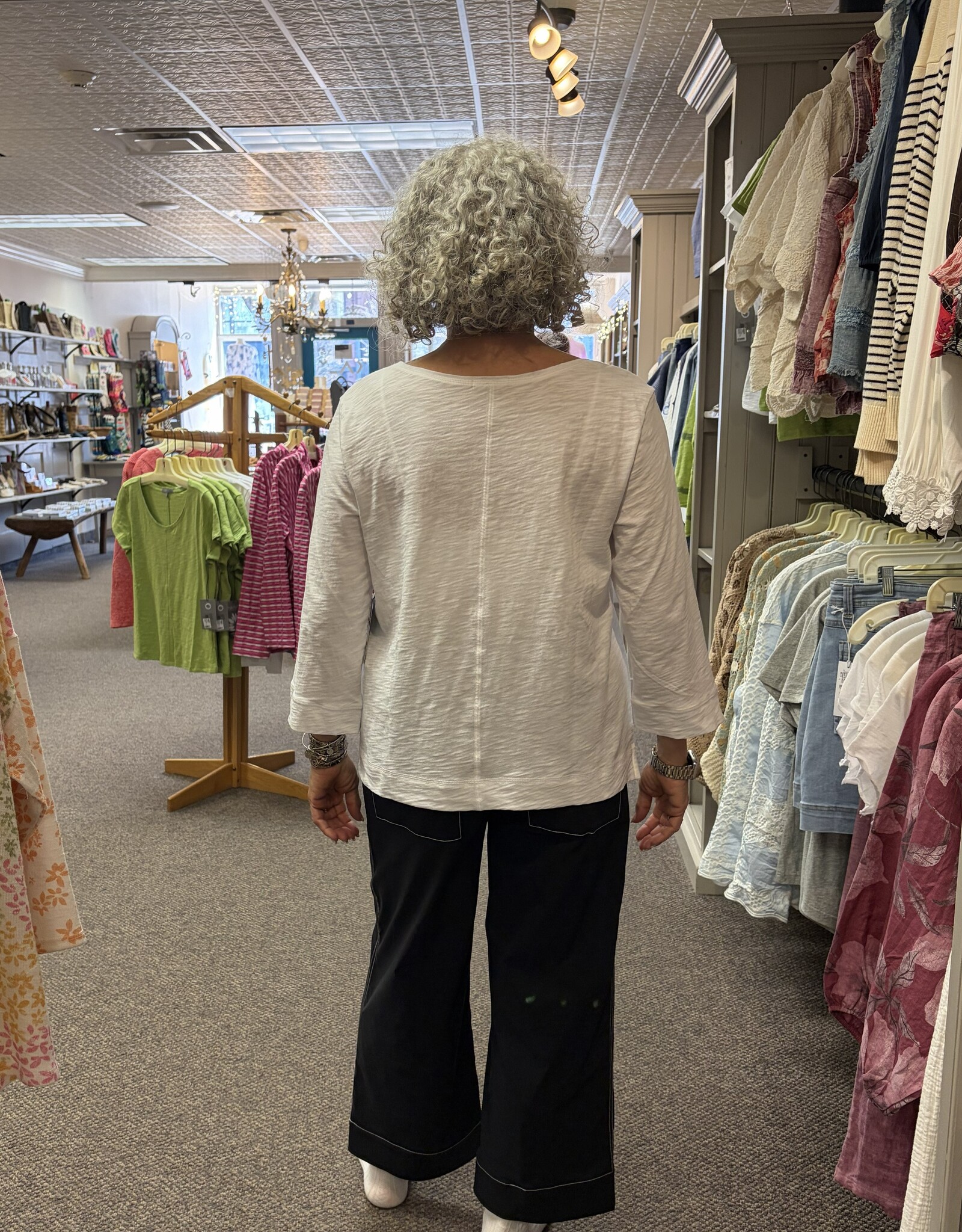 Habitat Clothes to Live In Boatneck Cotton Top