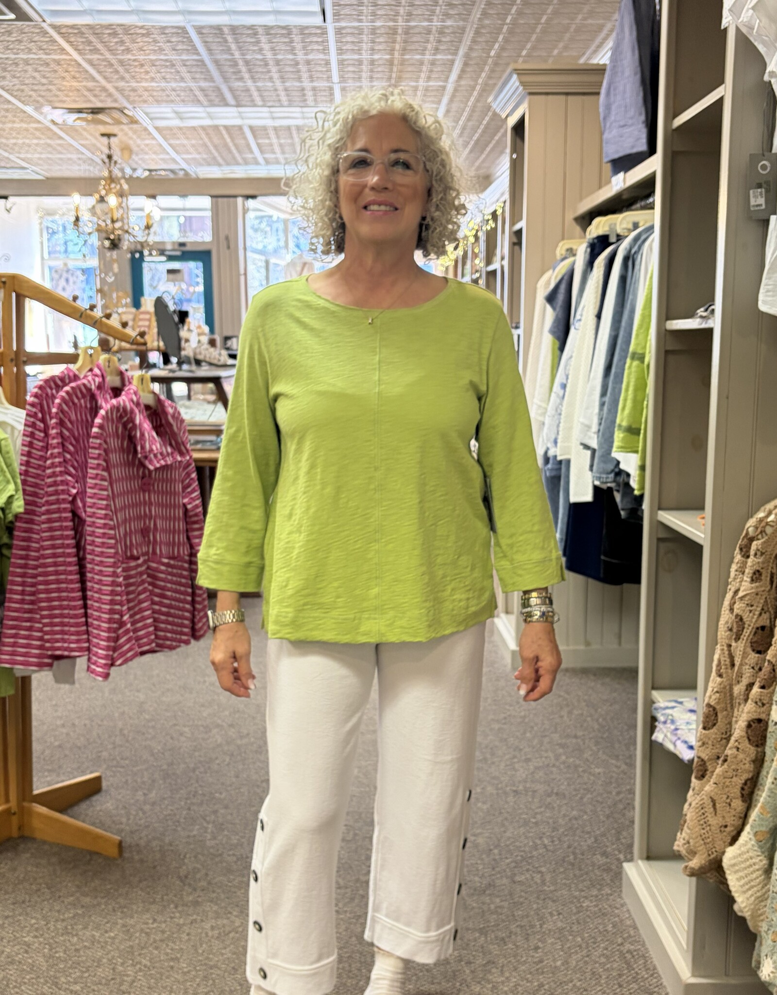 Habitat Clothes to Live In Boatneck Cotton Top