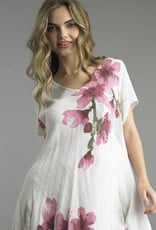 Tempo Paris Floral Linen Dress