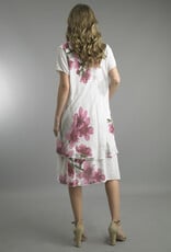 Tempo Paris Floral Linen Dress