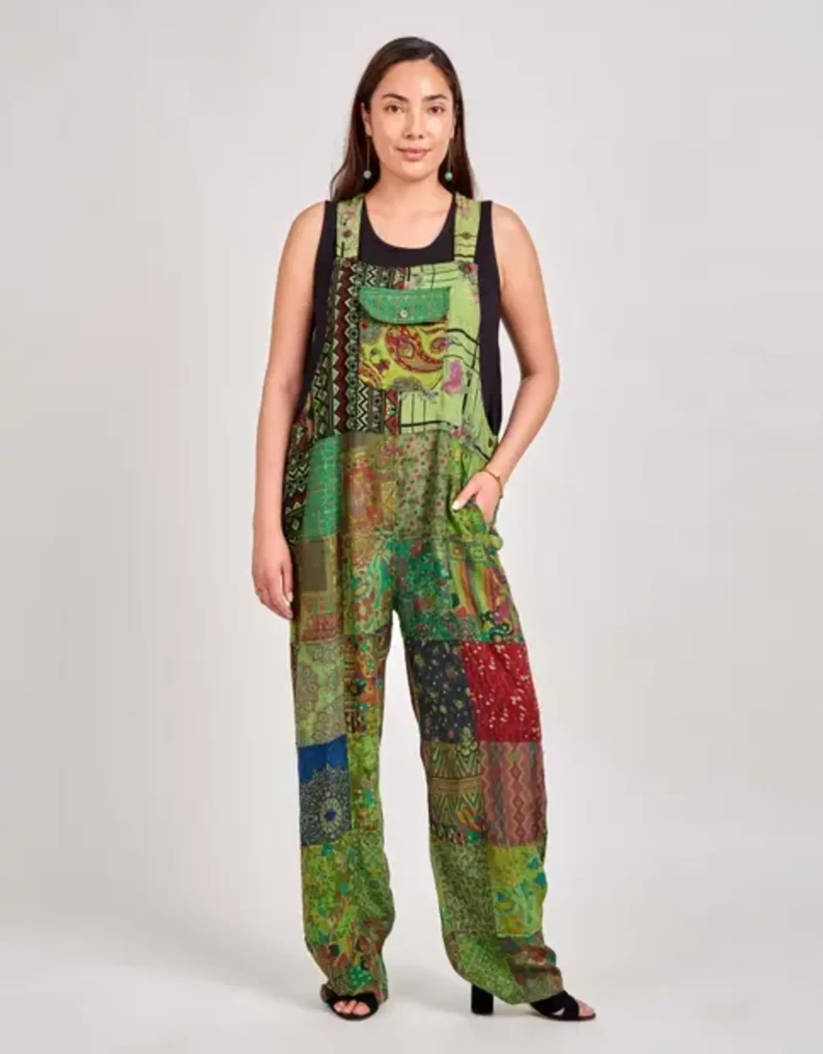 Windhorse Trading Inc. Patchwork Jumper