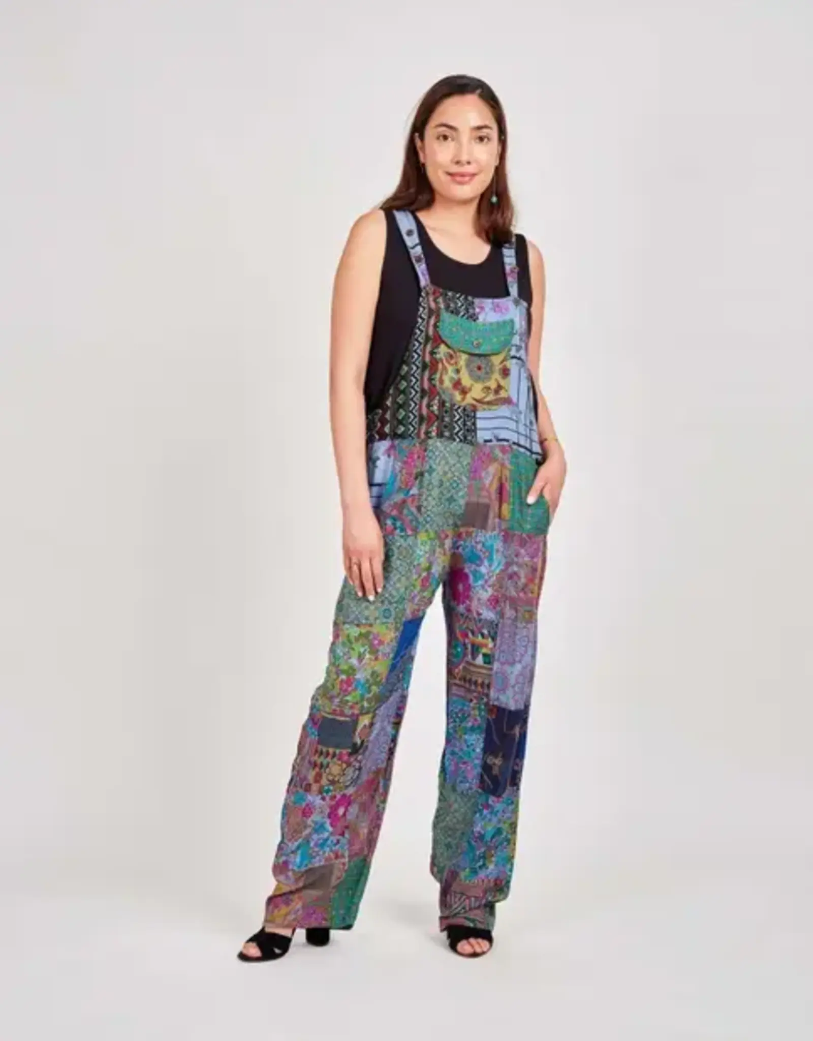 Windhorse Trading Inc. Patchwork Jumper