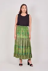 Windhorse Trading Inc. Tiered Maxi Skirt