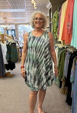 Windhorse Trading Inc. Stitched Tie Dye Dress