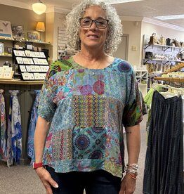 Windhorse Trading Inc. Boho Patchwork Top