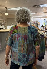 Windhorse Trading Inc. Boho Patchwork Top