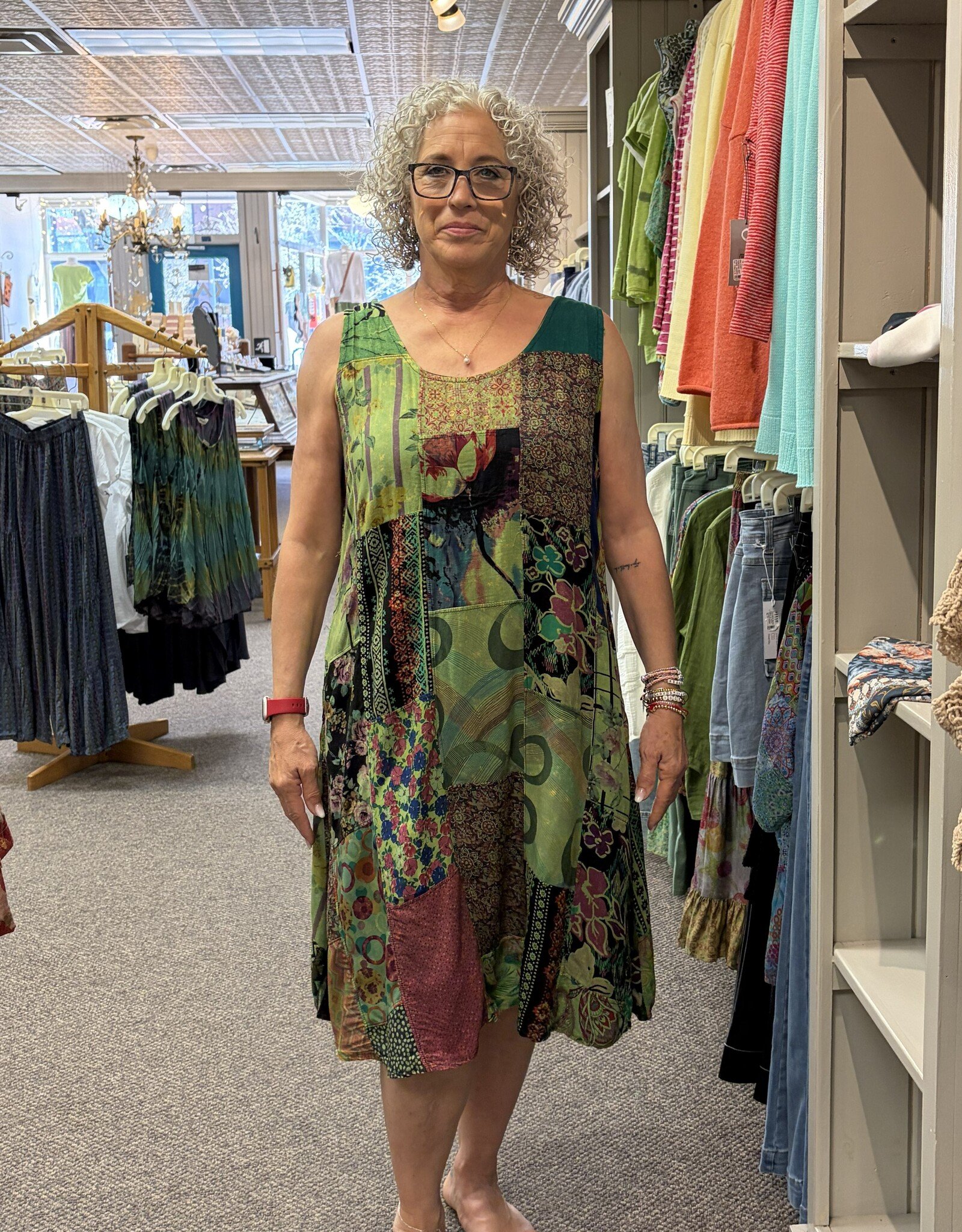 Windhorse Trading Inc. Patchwork  Anshee Sundress