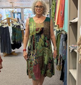 Windhorse Trading Inc. Patchwork Anshee Sundress