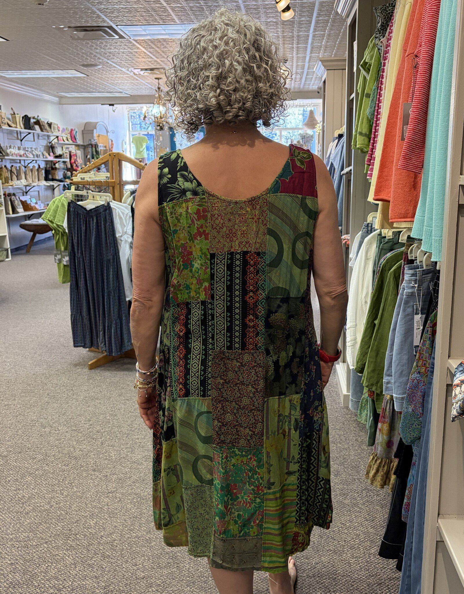 Windhorse Trading Inc. Patchwork  Anshee Sundress