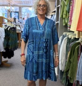 Windhorse Trading Inc. Laxmi Button Dress