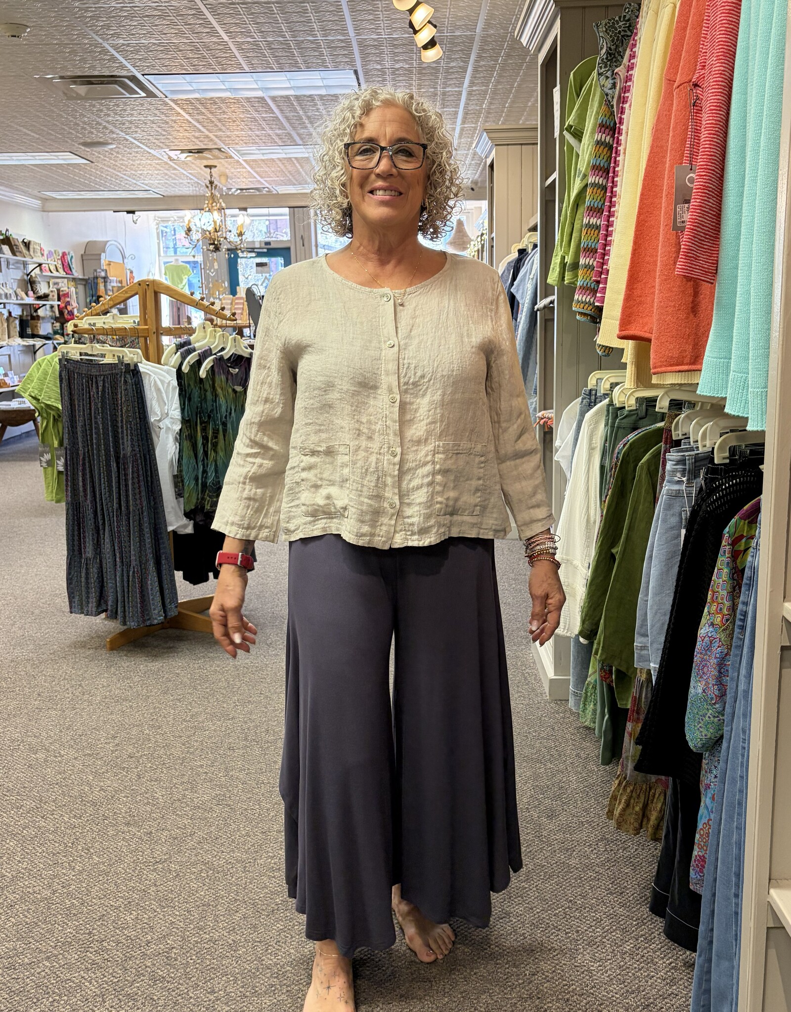 Windhorse Trading Inc. Boho Wide Leg Pant