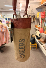Funny Recycled Canvas Wine Bags