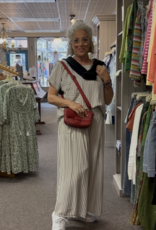 Saga Striped Wide Leg Cargo Pant