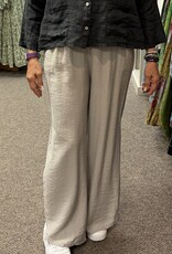 Saga Rayon Tie Wide Leg Pant