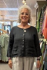 Saga Linen Pocket Jacket