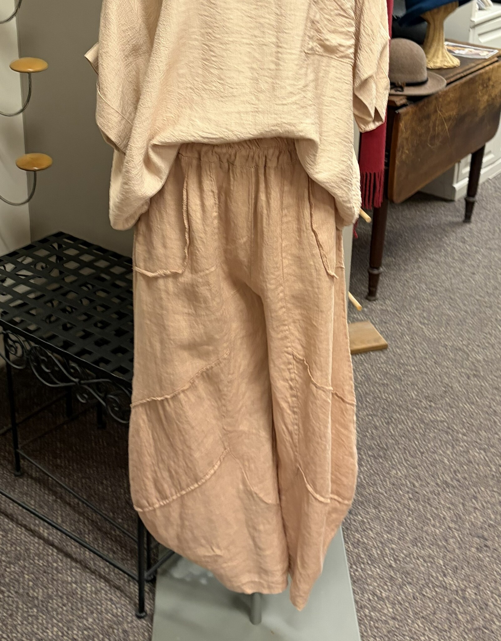 Saga Linen Lantern Pant