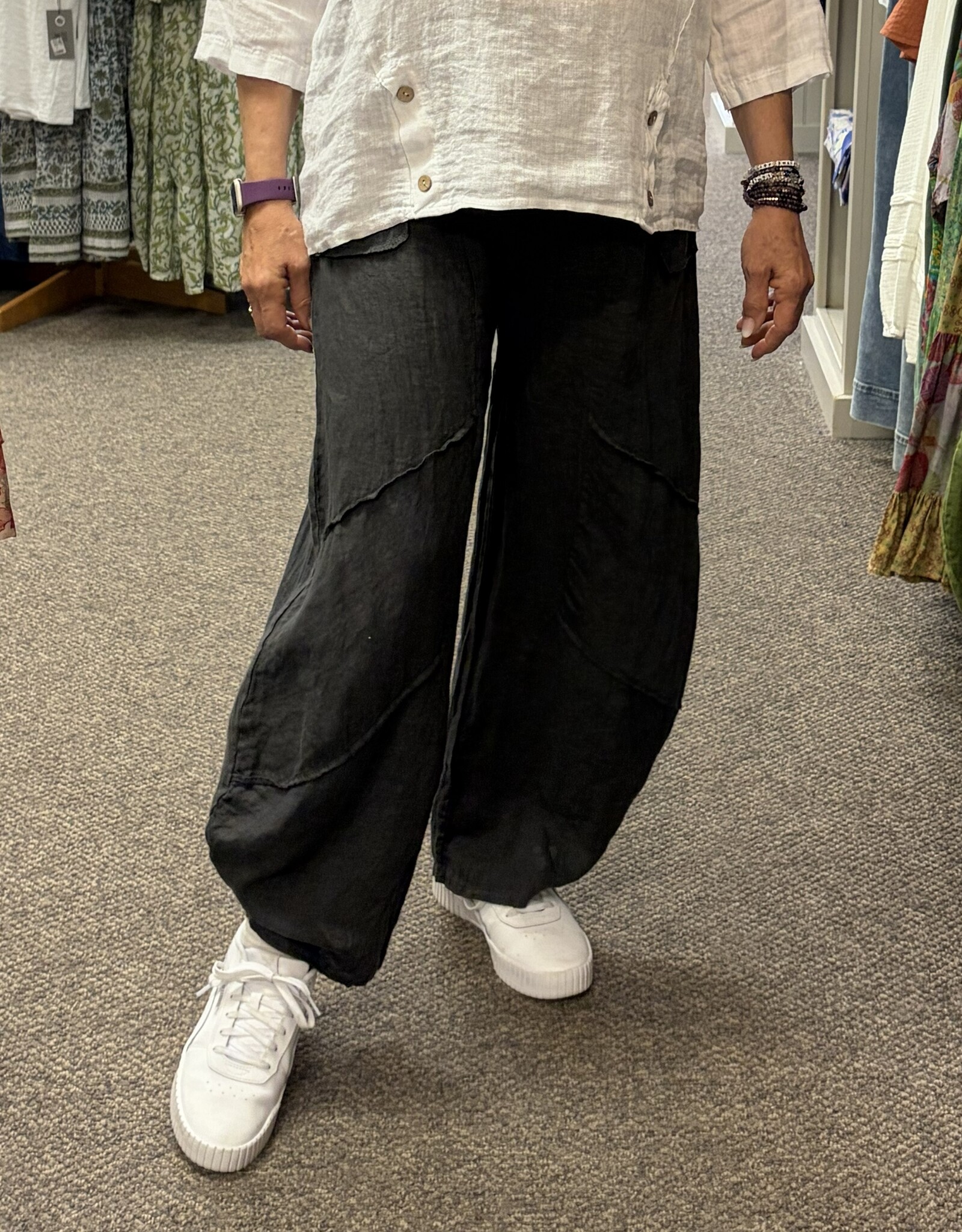 Saga Linen Lantern Pant