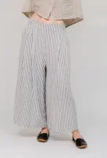 Saga Striped Wide Leg Cargo Pant
