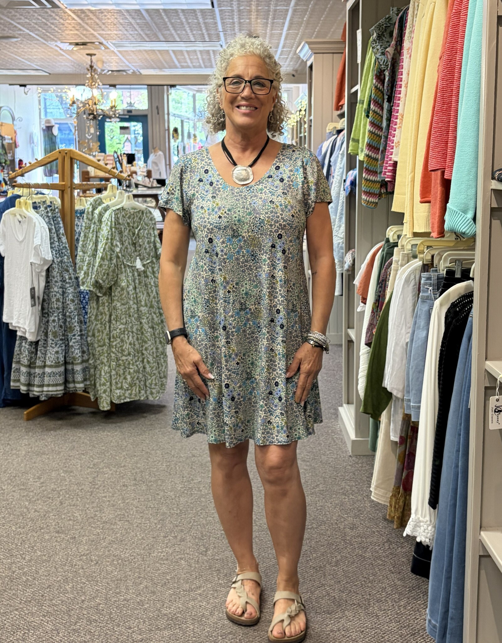 Salaam Cap Sleeve Lucy Dress