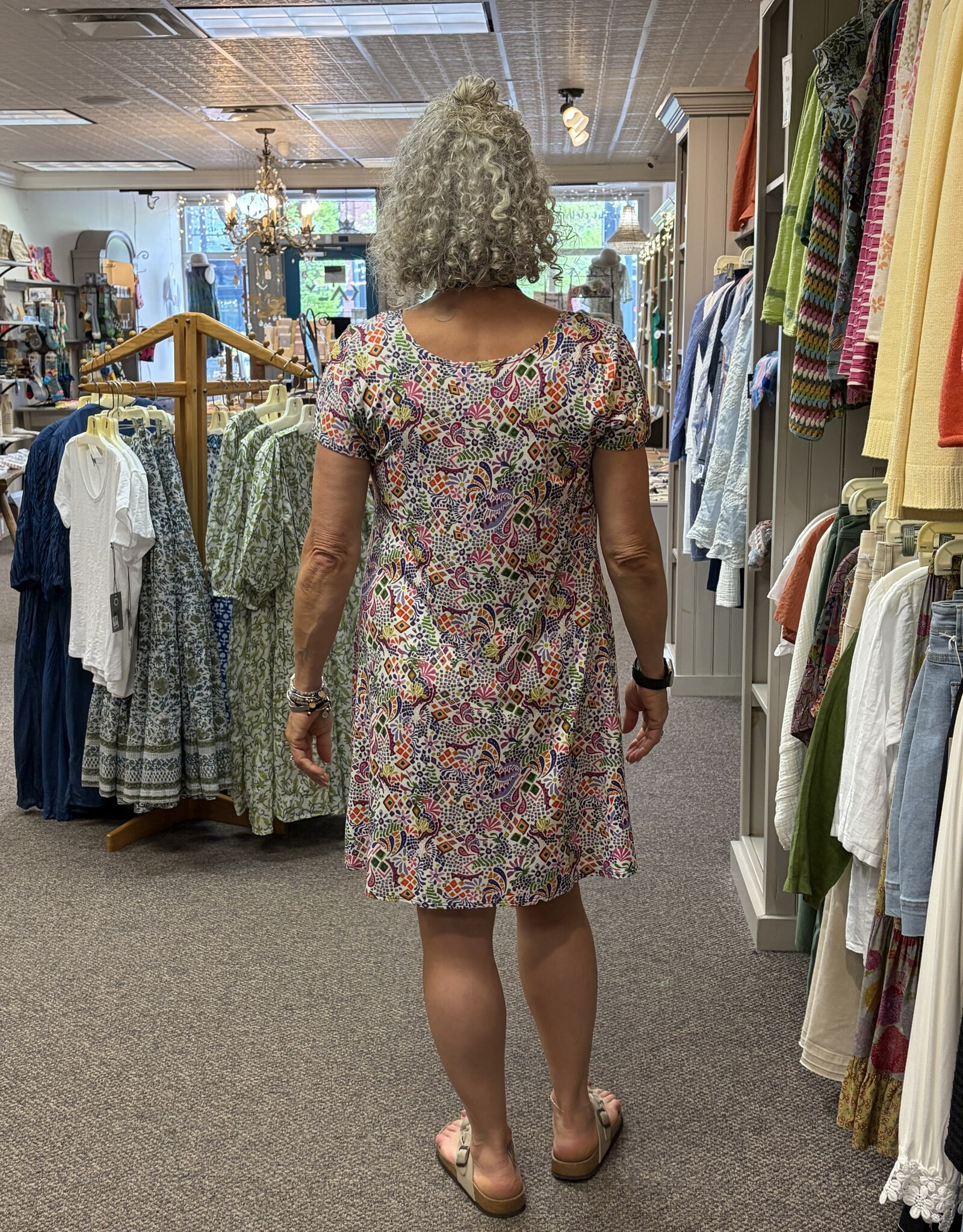 Salaam Cap Sleeve Lucy Dress