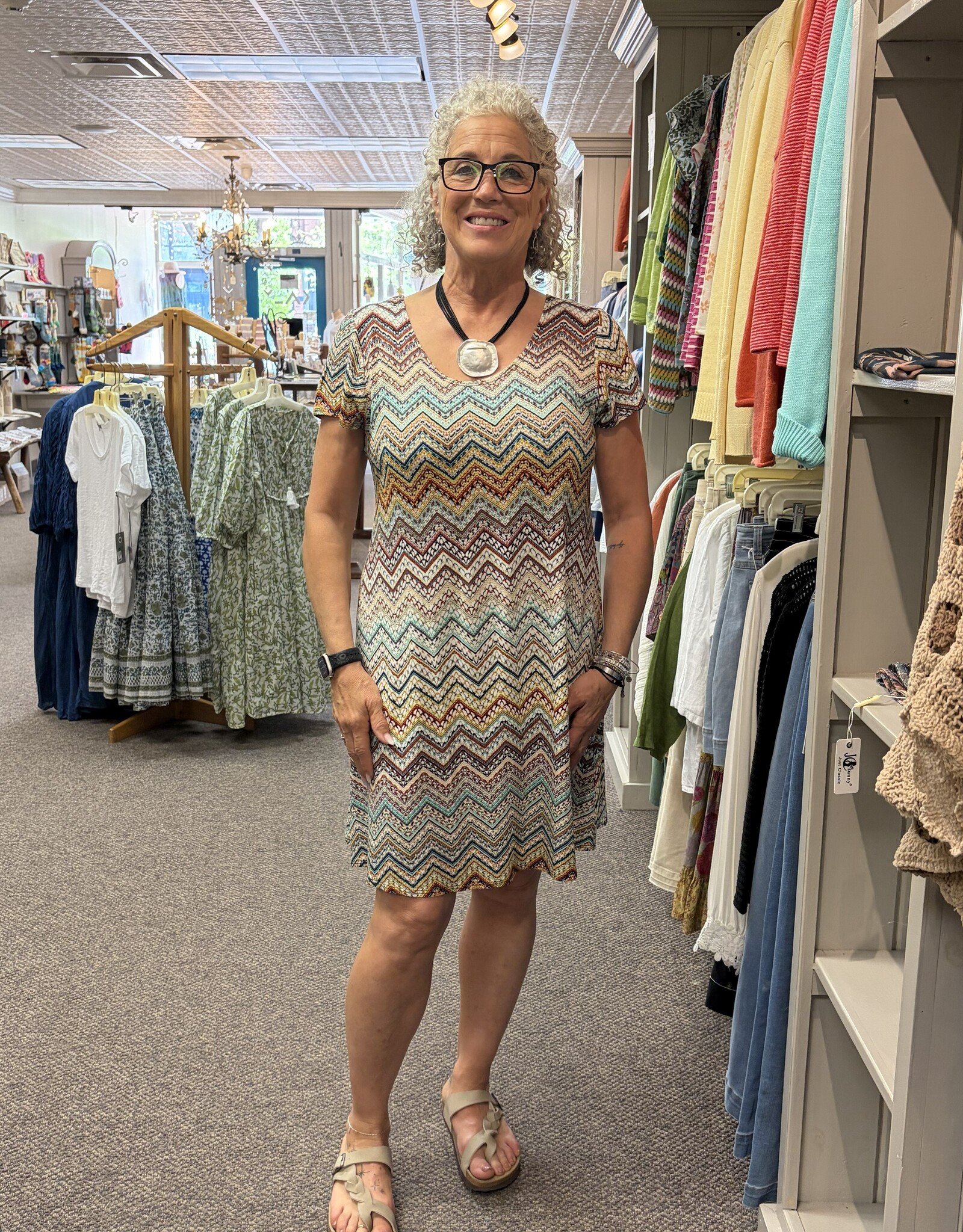 Salaam Cap Sleeve Lucy Dress