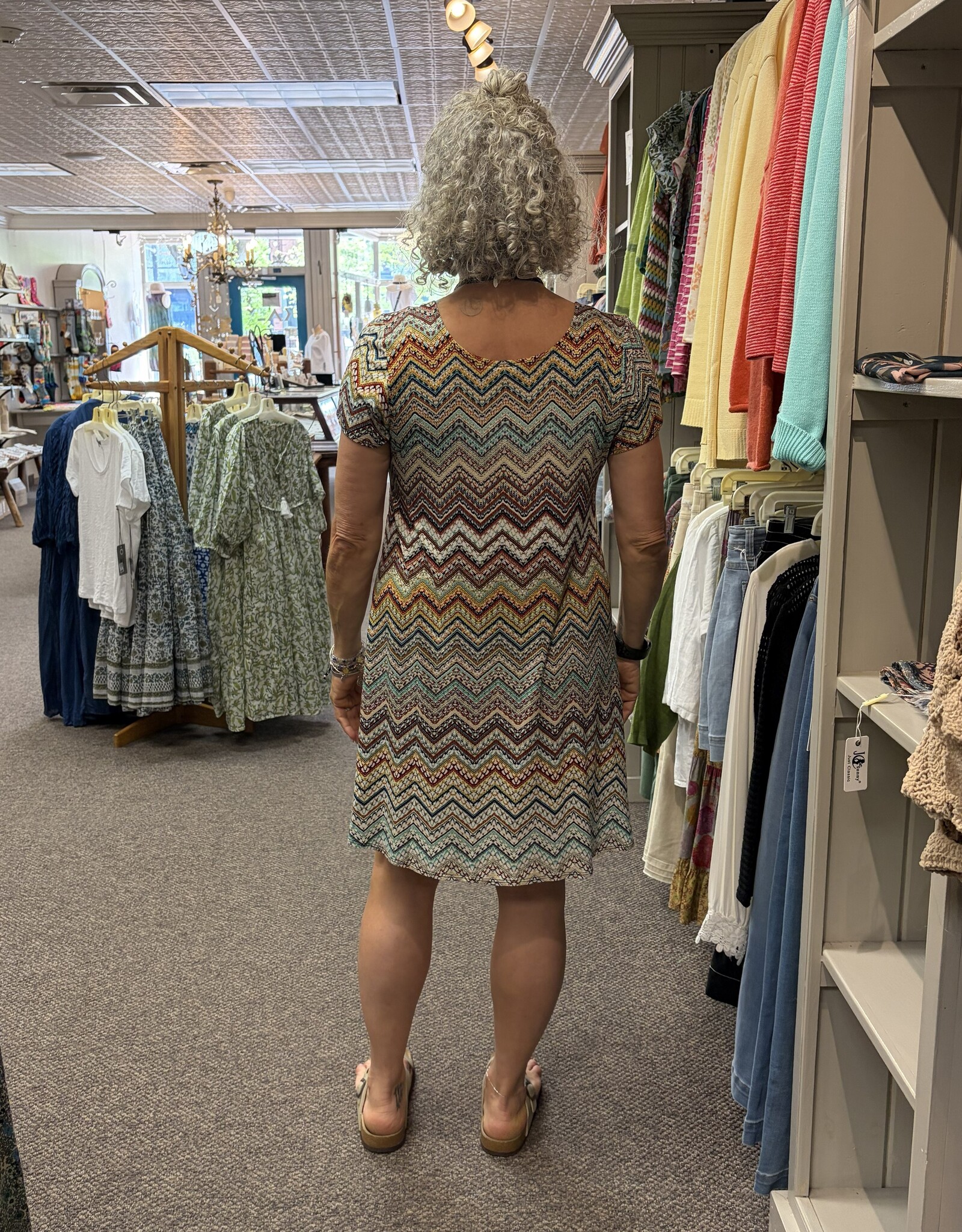 Salaam Cap Sleeve Lucy Dress