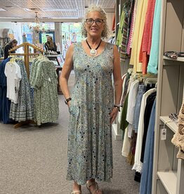 Salaam Printed Rayon Metta Dress