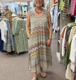 Salaam Printed Rayon Metta Dress