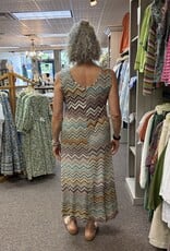 Salaam Printed Rayon Metta Dress