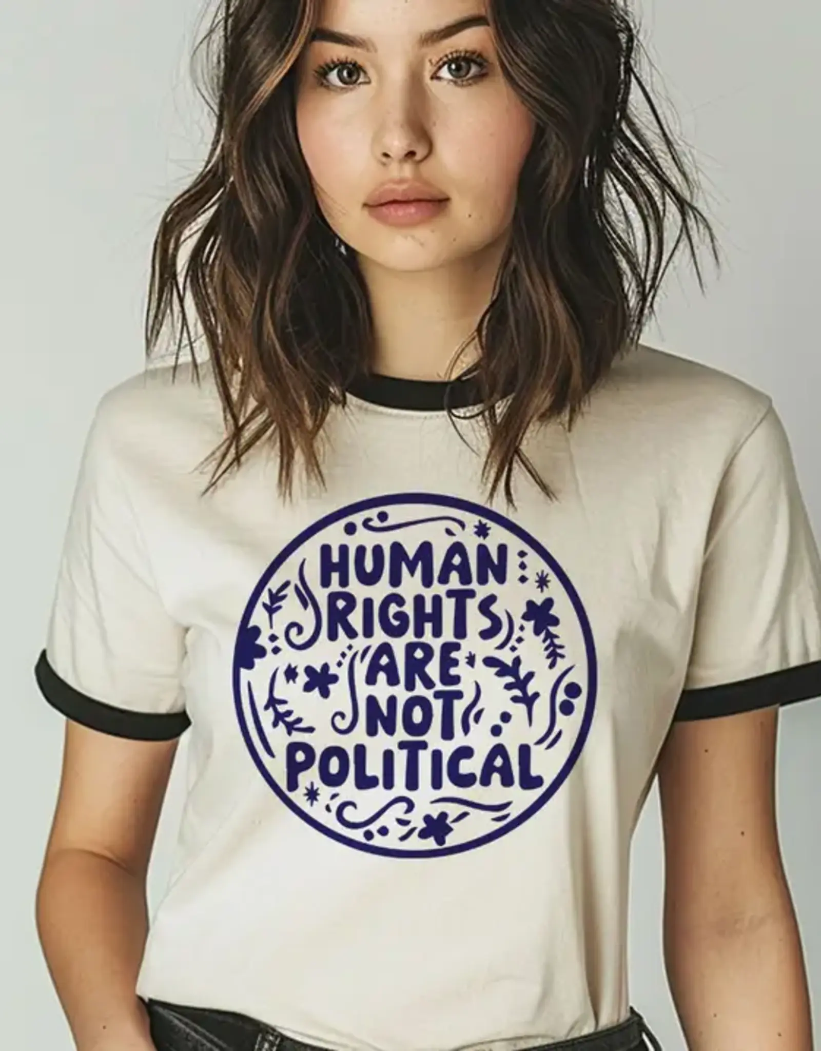 House Of Rodan Human Rights Are Not Political T-Shirt