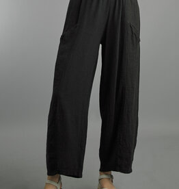 Tempo Paris Linen Barrel Pant