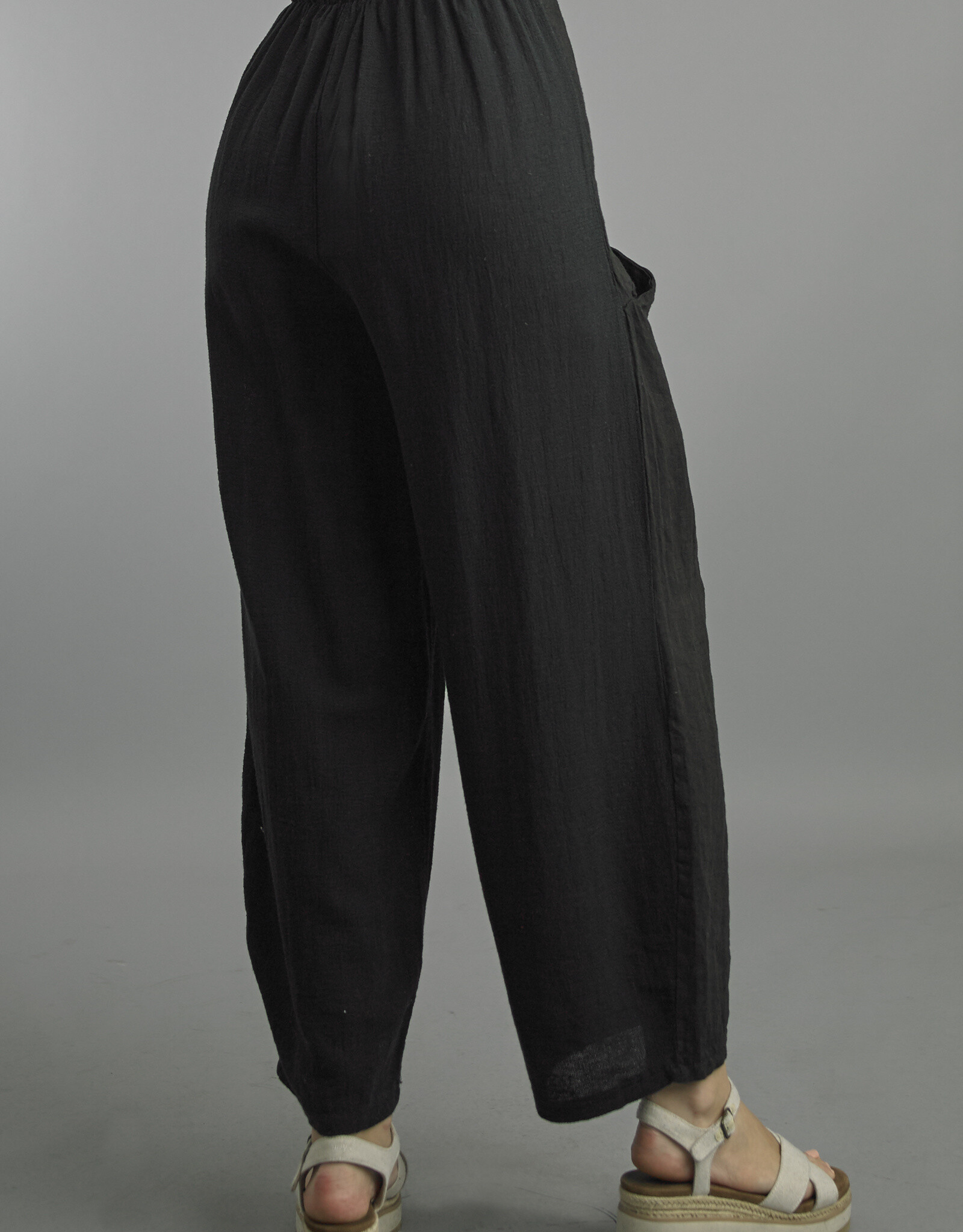 Tempo Paris Linen Barrel Pant