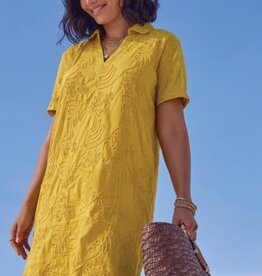 TRIBAL Embroidered Tunic Dress