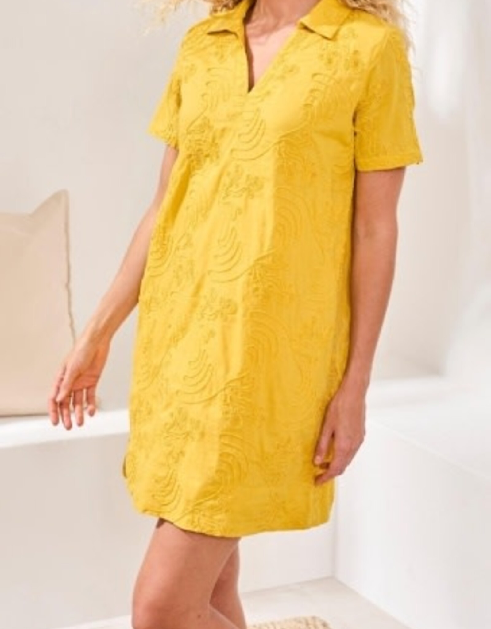 TRIBAL Embroidered Tunic Dress