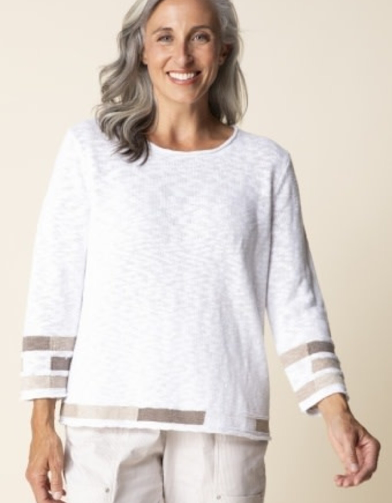 Habitat Clothes to Live In Sand and Sea Pullover Sweater