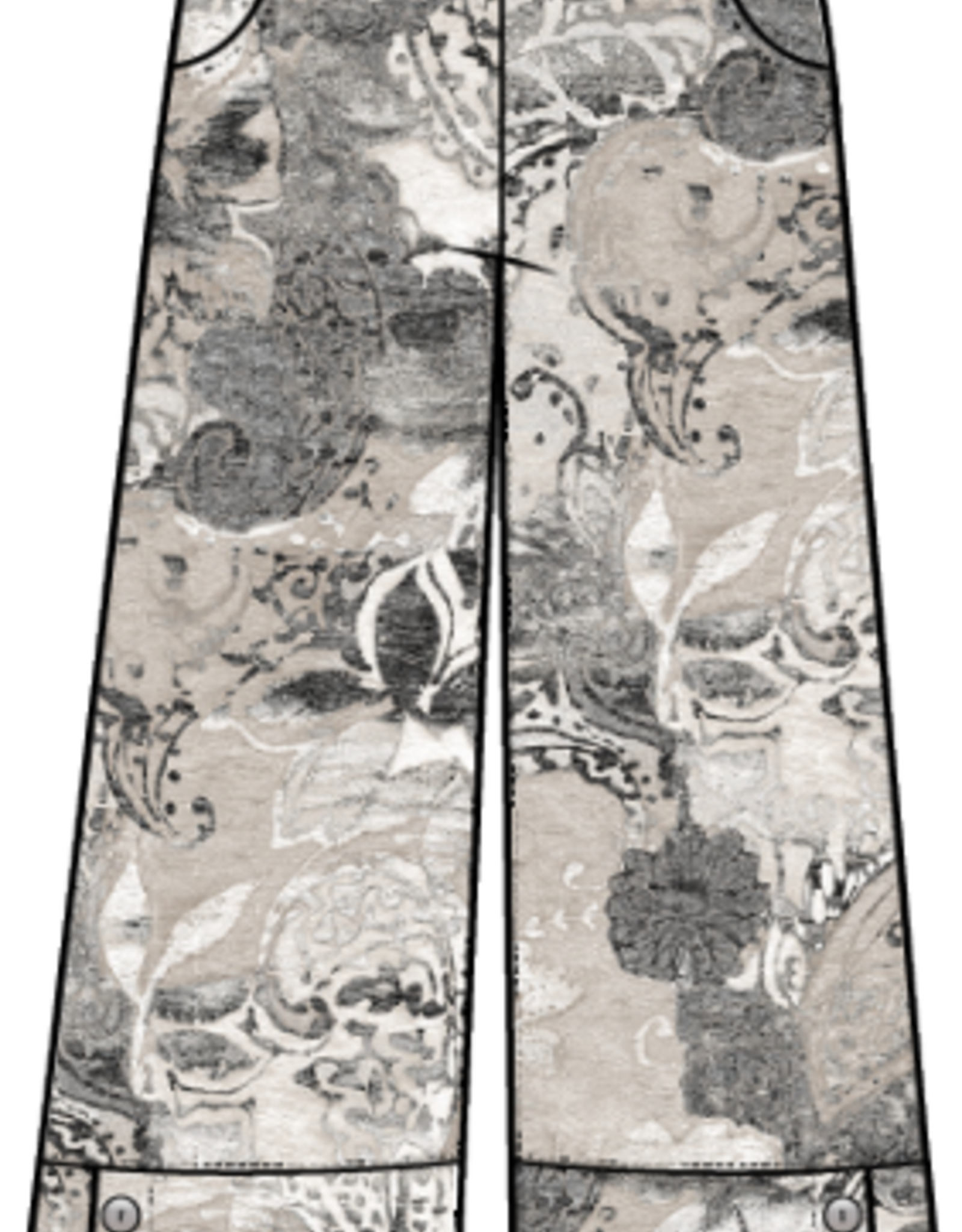 Habitat Clothes to Live In Bistro Button Crop Pant