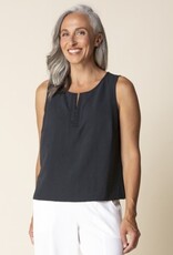 Habitat Clothes to Live In Center Shirred Tank
