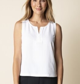 Habitat Clothes to Live In Center Shirred Tank