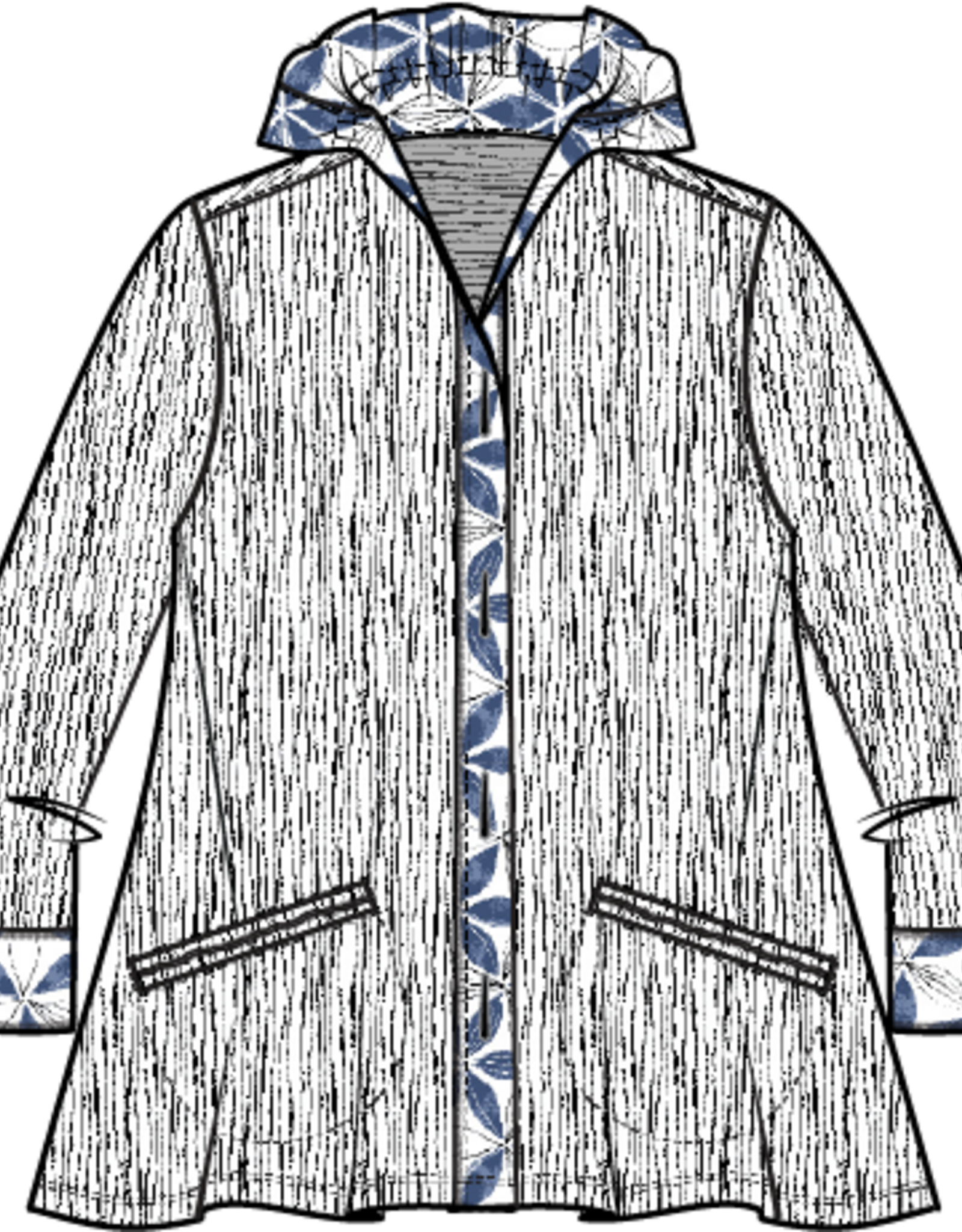 Habitat Clothes to Live In Fine Lines Luna Jacket