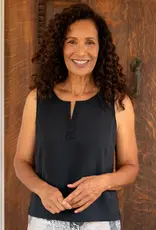 Habitat Clothes to Live In Center Shirred Tank