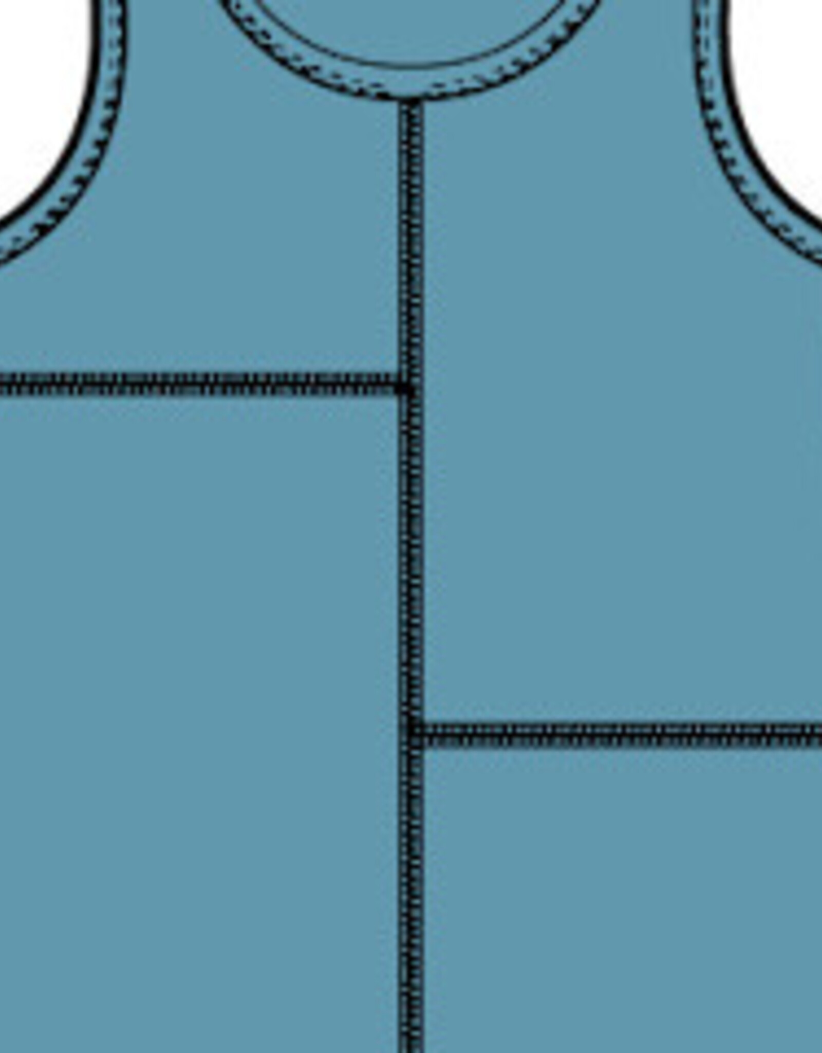 Habitat Clothes to Live In Cotton Pieced Tank