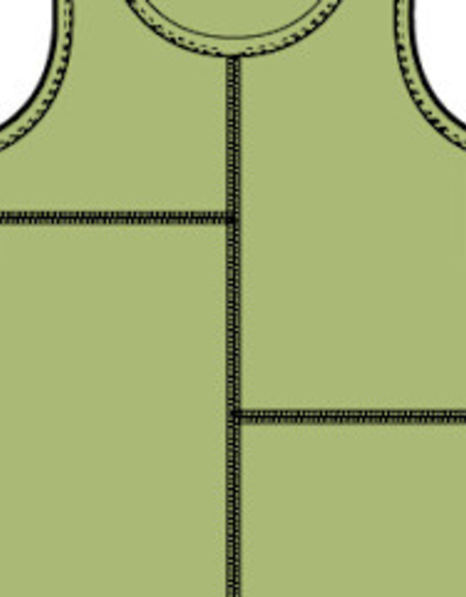 Habitat Clothes to Live In Cotton Pieced Tank