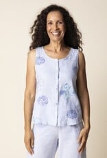 Habitat Clothes to Live In Watercolor Linen Floral Tank