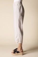 Habitat Clothes to Live In Linen Pleat Button Capri
