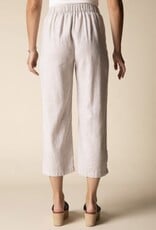 Habitat Clothes to Live In Linen Pleat Button Capri