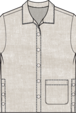 Habitat Clothes to Live In Linen Relax Camp Shirt